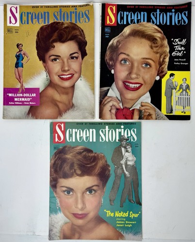 Lot rare vintage screen - lot,